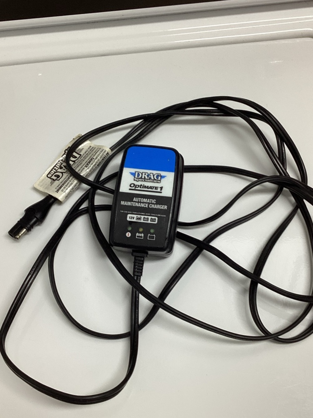 OptiMate 1 Automatic Maintenance Charger - Black/Blue